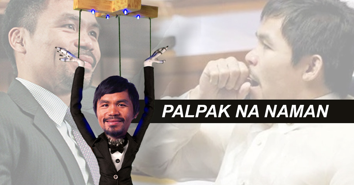Manny Pacquiao the puppet